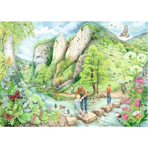 Ravensburger 16979 - Walking world - Dovedale - 1000 db-os puzzle