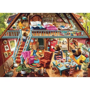 Ravensburger 17311 - Goldilocks takes a nap - 1000 db-os puzzle