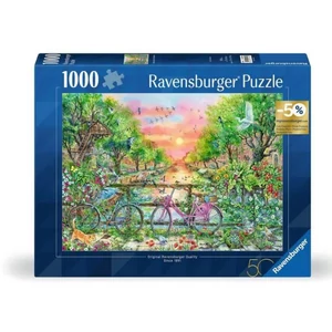 Ravensburger 12001089 - Kerékpárok Amszterdamban - 1000 db-os puzzle