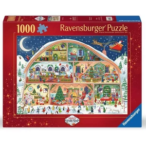 Ravensburger 12001268 - Mikulás műhelye - 1000 db-os puzzle