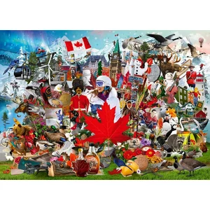 Ravensburger 12001006 - Oh, Canada - 1000 db-os puzzle