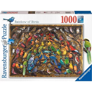 Ravensburger 17478 - Rainbow of Birds - 1000 db-os puzzle