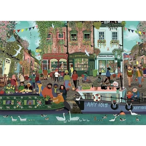 Ravensburger 17554 - Riverside Town - 1000 db-os puzzle