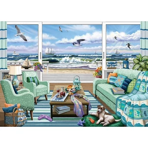 Ravensburger 1000 db-os puzzle - Tengerparti pihenő (16817)