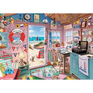 Ravensburger 15000 - Tóparti kunyhó - 1000 db-os puzzle