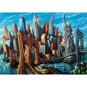 Ravensburger 1000 db-os puzzle - Üdv New Yorkban (16812)