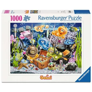 Ravensburger 12001427 - Gelini - A víz alatt - 1000 db-os puzzle