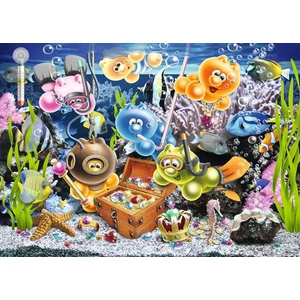 Ravensburger 12001427 - Gelini - A víz alatt - 1000 db-os puzzle