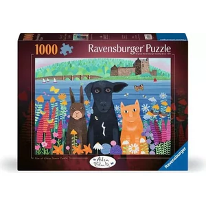 Ravensburger 12001575 - Móka az Eilean Donan kastélyban - 1000 db-os puzzle