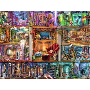 Ravensburger 1500 db-os puzzle - A nagy könyvtár (17158) 