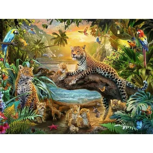 Ravensburger 17435 - A szavanna életre kel - 1500 db-os puzzle
