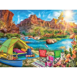 Ravensburger 12001007 - Canyon Camping - 1500 db-os puzzle