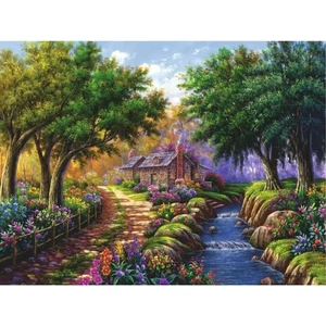 Ravensburger 12000735 - Ház a folyónál - 1500 db-os puzzle