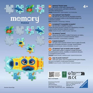 Ravensburger 22461 - Víz alatt memória puzzle