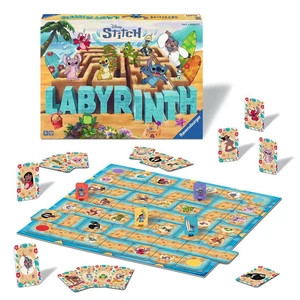 Ravensburger 24943 - Stitch Labirintus társasjáték