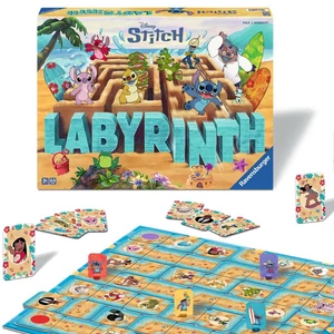 Ravensburger 24943 - Stitch Labirintus társasjáték