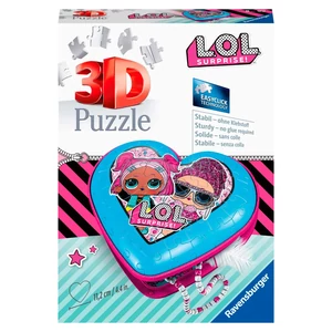 Ravensburger 11233 - LOL Surprise dobozka - 54 db-os 3D puzzle