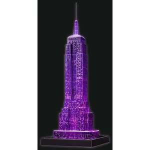 Ravensburger 12566 - Night Edition - Empire State Building - 216 db-os 3D puzzle