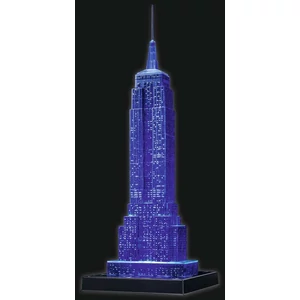 Ravensburger 12566 - Night Edition - Empire State Building - 216 db-os 3D puzzle