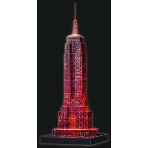 Ravensburger 12566 - Night Edition - Empire State Building - 216 db-os 3D puzzle