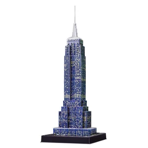 Ravensburger 12566 - Night Edition - Empire State Building - 216 db-os 3D puzzle