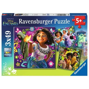 Ravensburger 05657 - Encanto - Vár a varázslat - 3 x 49 db-os puzzle