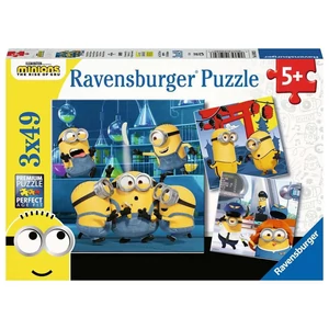 Ravensburger 3 x 49 db-os puzzle - Minyonok (05082)