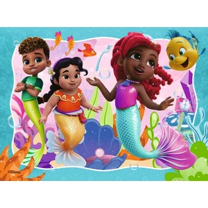 Ravensburger 12004024 - Disney - Ariel - 4 az 1-ben puzzle (12,16,20,24 db-os) puzzle