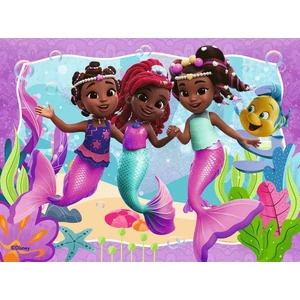 Ravensburger 12004024 - Disney - Ariel - 4 az 1-ben puzzle (12,16,20,24 db-os) puzzle