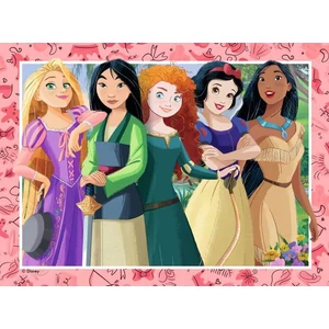 Ravensburger 03156 - Disney Princess - 4 az 1-ben puzzle (12,16,20,24 db-os)-os puzzle