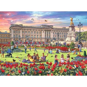 Ravensburger 17140 - Happy Days - Királyi rezidenciák - 4 x 500 db-os puzzle