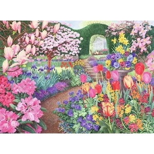 Ravensburger 17139 - Happy Days - Mesés kertek - 4 x 500 db-os puzzle
