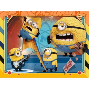 Ravensburger 12001060 - Minyonok 4 - 4 az 1-ben puzzle (12, 16, 20, 24 db-os)