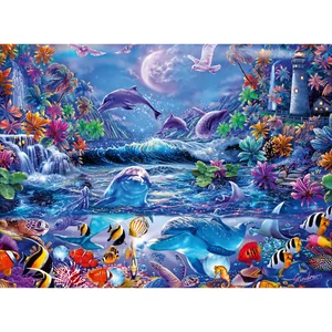 Ravensburger 15047 - Holdfény - 500 db-os Fluoreszkáló puzzle