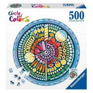 Ravensburger 17350 - Circle of Colors - Candy - 500 db-os puzzle
