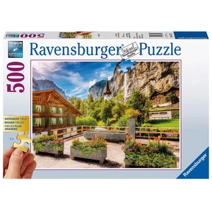 Ravensburger 13712 - Lauterbrunnen - 500 db-os puzzle