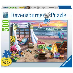 Ravensburger 16792 - Tengerparti pihenés - 500 db-os puzzle