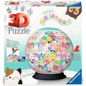 Ravensburger 11583 - Squishmallows - 72 db-os 3D gömb puzzle