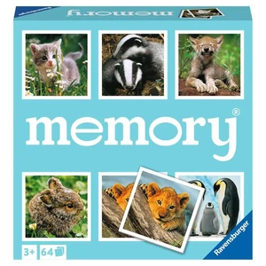 Ravensburger 20879 - Állat bébik memóriajáték