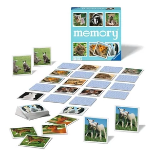 Ravensburger 20879 - Állat bébik memóriajáték