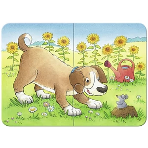 Ravensburger 06951 - Első Baby puzzle - Háziállatok