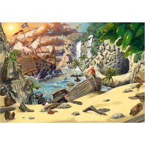 Ravensburger 12954 - Kalózok - 368 db-os Exit puzzle 
