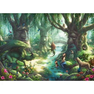 Ravensburger 12955 - A varázslatos erdő - 368 db-os Exit puzzle 