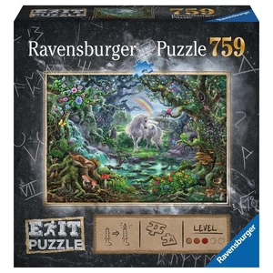 Ravensburger 15030 - Az unikornis - 759 db-os Exit puzzle 