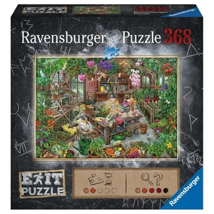 Ravensburger 16483 - Az üvegházban - 368 db-os Exit puzzle 