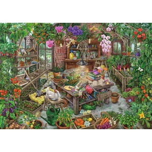 Ravensburger 16483 - Az üvegházban - 368 db-os Exit puzzle 