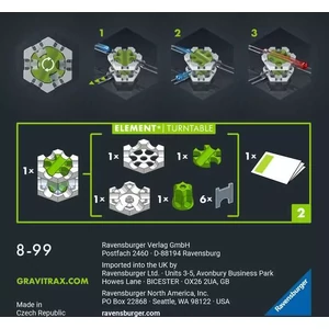 Ravensburger - GraviTrax Pro Golyóforgató kiegészítő készlet (22433)