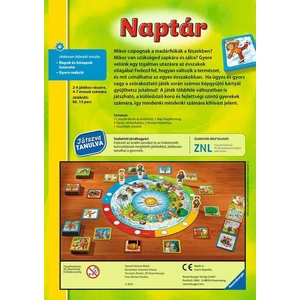 Ravensburger 24780 - Játszva tanulva - Naptár társasjáték