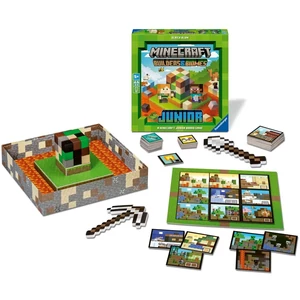Ravensburger 24688 - Minecraft Builders & Biomes Junior társasjáték