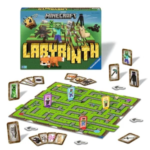 Ravensburger 24771 - Minecraft Labirintus társasjáték